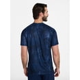 thumbnail image 3 of Athletic Works Men's and Big Men's DriWorks Mesh Tee with Short Sleeves, Sizes XS-5XL, 3 of 5