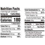 (2 pack) Oikos Protein Shake, Shelf Stable, Chocolate, 30g Protein, 12 fl oz, 4 Count Bottles