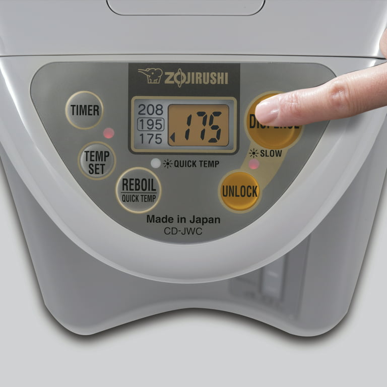  Zojirushi Micom Water Boiler & Warmer, 135 oz. / 4.0 Liters,  Silver : Home & Kitchen