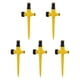 thumbnail image 1 of Moyic 5 piezas, rociador de jardín de 360 ​​°, tapón de rotación, riego, cobertura automática, rociador de plantas, boquilla para Jardín y Patio Amarillo, 1 of 6