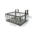 thumbnail image 2 of Balcony Flower Pot Stand Rack Patio Railing Shelf Plant Pots Holder Flower Pot Wall Hanger (Random Style), 2 of 8