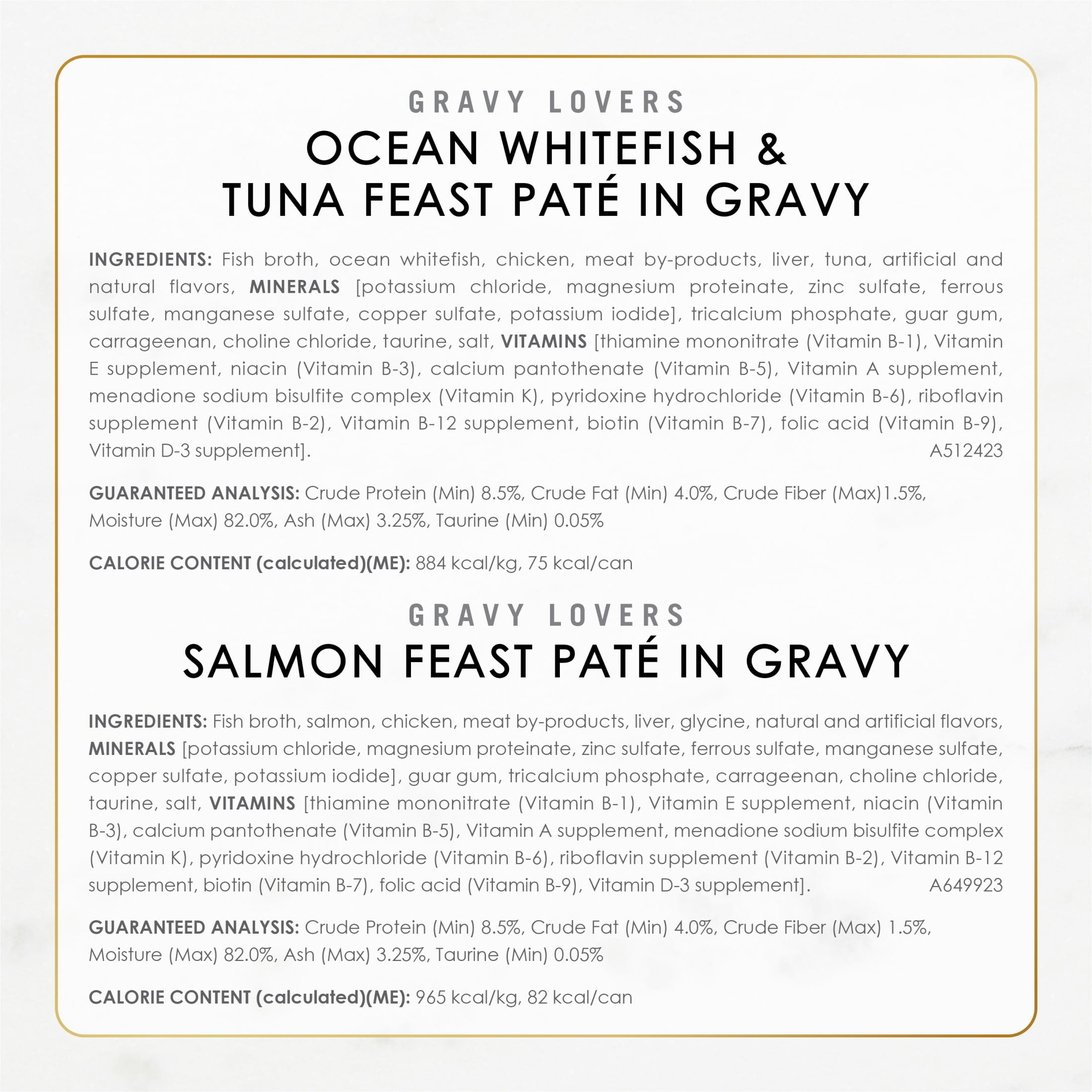 (6 pack) Purina Fancy Feast Gravy Lovers Pate Collection Wet Cat Food Variety Pack, 3 oz Cans (24 Pack)