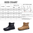 thumbnail image 7 of Ablanczoom Women Rain Boots: Waterproof Boots Anti-Slip Outdoor Work Booties Garden Shoes, 7 of 7