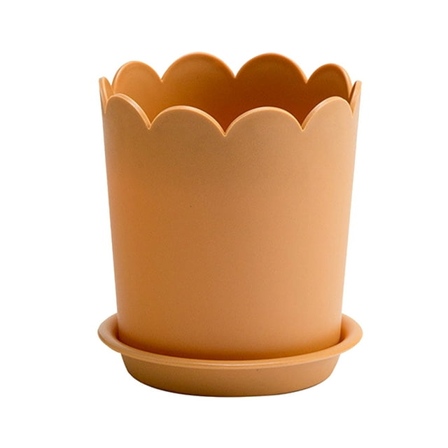 Thickened Plastic Planter In Style Resin Pot For Home Gardening Suitable For Balcony Roses And Greenery
