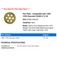 thumbnail image 2 of Flex Plate - Compatible with 1988 - 1990 Chevy C3500 5.7L V8 1989, 2 of 2