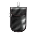 thumbnail image 1 of SharkTRUE Carbon Fiber Car Key Pouch: RFI D Protection, Fashionable & Practical Design, 1 of 8