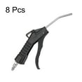 thumbnail image 3 of Uxcell 8pcs Air Blow Gun High Flow Air Compressor Blow Gun with 1/4" NPT Male Air Plug and Angled Bent for Industrial, 3 of 7