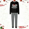 thumbnail image 3 of Gytharion Christmas Family Matching Pajamas Set Funny Long Sleeve Christmas Printed Sleepwear and Plaid Pants 2 Piece Xmas Loungewear Set Winter Soft Comfy Holiday Pjs Set for Family, 3 of 6