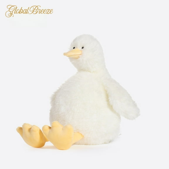 Soft Stuffed Animal Plush Toy, Fluffy Duck Plush, Cute Chubby Plushie, Adorable Fluffy Duck Family, Kawaii Plush Doll Gift for Kids Adults Home Decor Collection