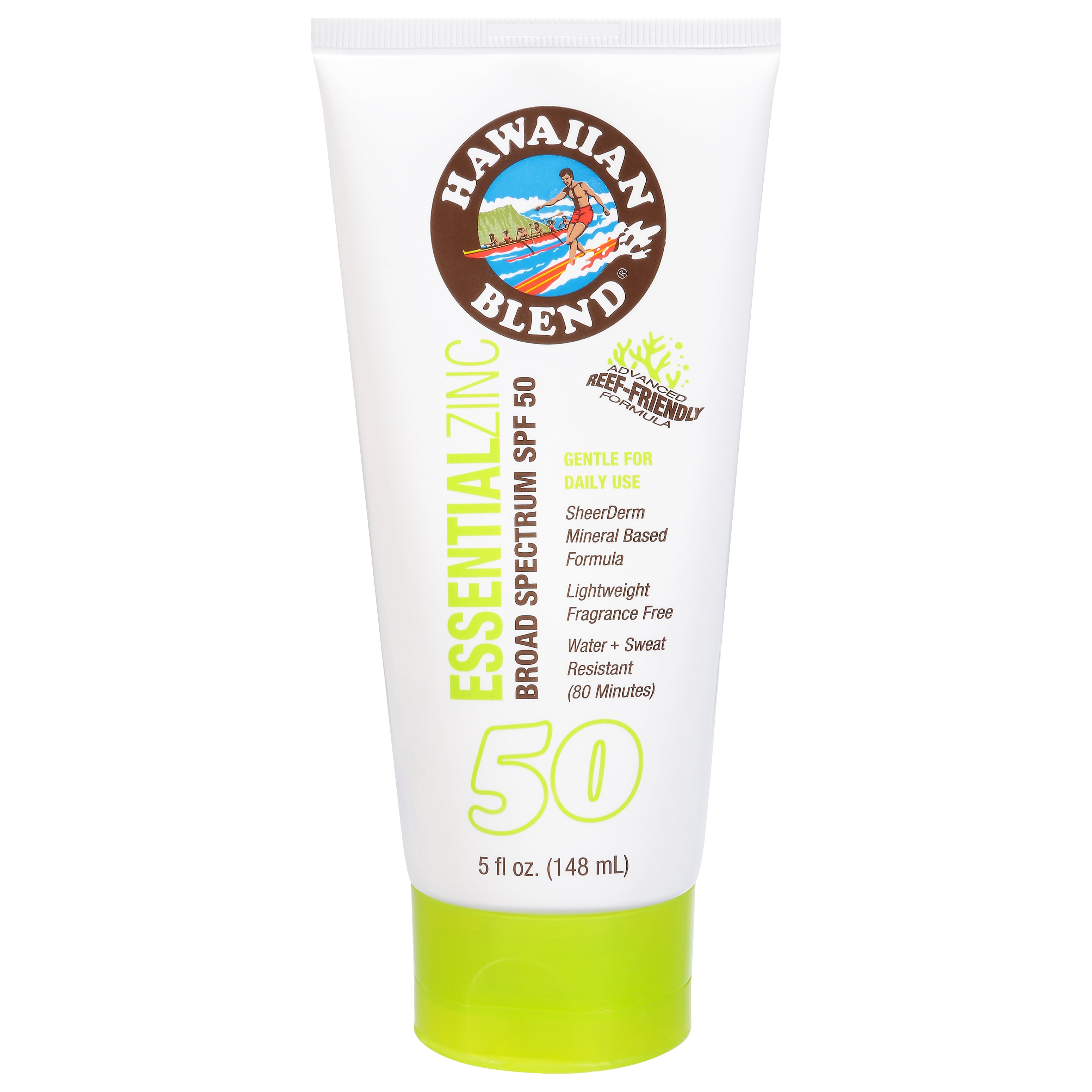 Hawaiian Blend Hb Essential Zinc Lotion Spf50 5oz