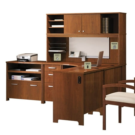 Bush Office Connect Envoy Desk With Optional Hutch Walmart Com