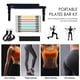 thumbnail image 4 of Sonducket Barra de Pilates, diferentes alturas, banda de resistencia, hebilla, cincha, palo de ejercicio, equipo de entrenamiento, gimnasio Gimnasios en casa, 4 of 6