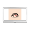 thumbnail image 1 of Chinese Red Educational Propaganda Study Business Card Holder Case Pocket Box Wallet, 1 of 3