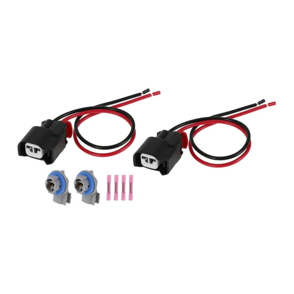 2 Set Backup Reverse Light Socket Wiring for Dodge Durango 2011-2013 No.68046629AA Brake Lamp Bulb Pigtail Connector Harness