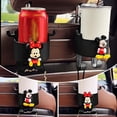 thumbnail image 2 of Car Seat Back Hook Cute Cartoon Beverage Cup Holder Car Rear Backrest Small Hook Seat Back Storage, 2 of 7