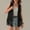 c02Black, variant on LNWUY Women Trendy Western Tassel Vest Open Front Faux Suede Fringe Cardigan Sleeveless Jacket Vintage Hippie Outwear Black S