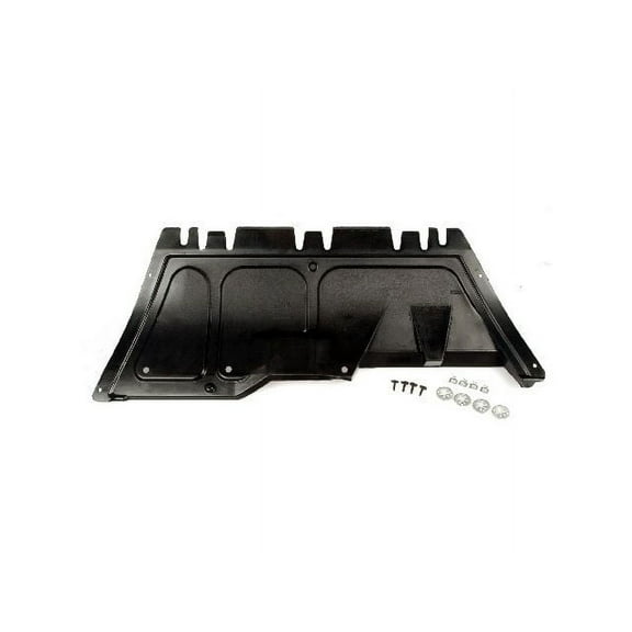 Front Center Undercar Shield - Compatible with 1999 - 2008 Volkswagen Jetta 2000 2001 2002 2003 2004 2005 2006 2007