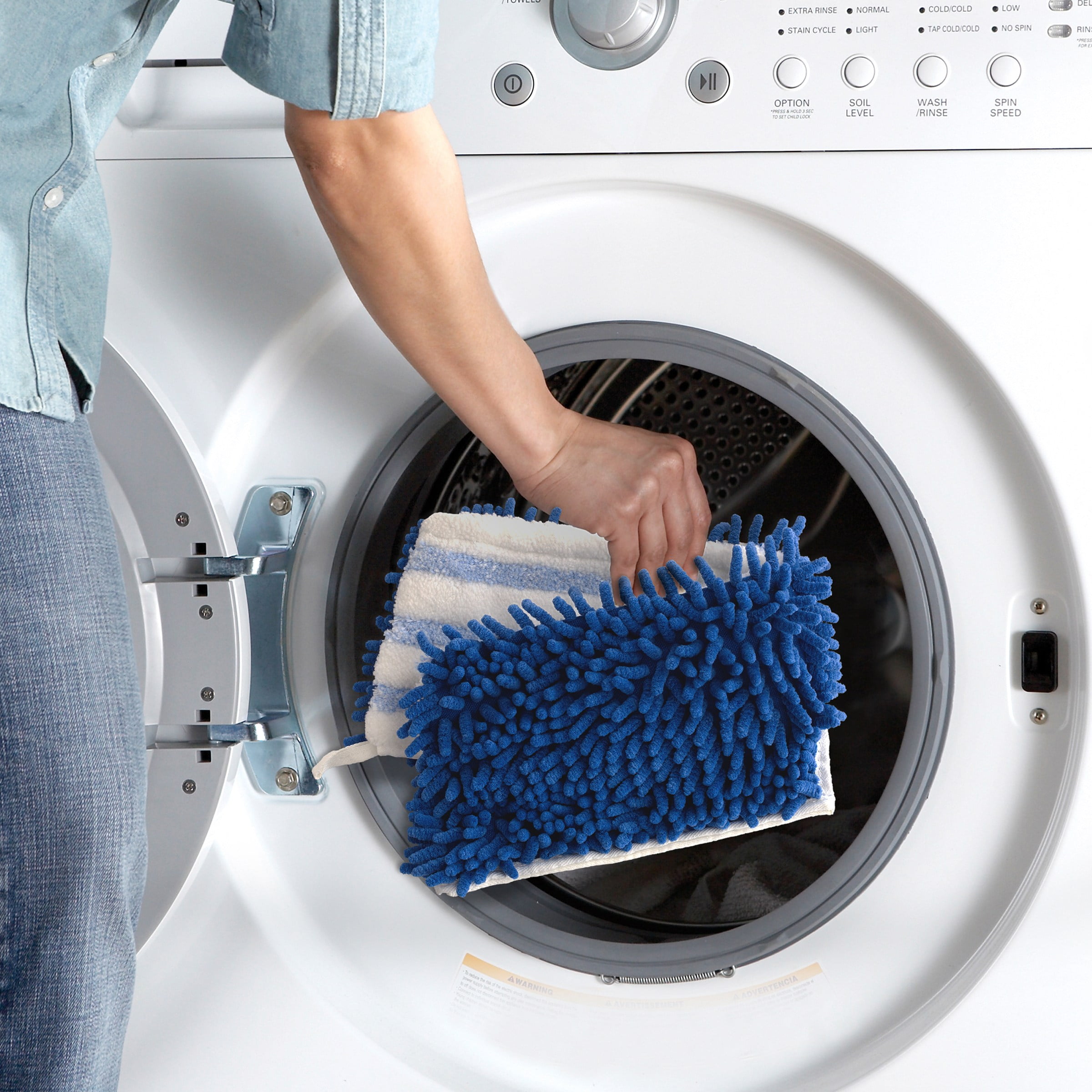 2X Replacement Microfiber Pad For OCedar Dual-Action Microfiber Flip Mop Refill