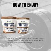 POWER PLAY FUEL Cold Micro-Filtered Whey Protein Isolate Powder, Chocolate 32oz