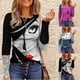 thumbnail image 5 of Blusas informales de negocios para mujer, blusas para mujer Túnicas informales de otoño para que las mujeres las usen con mallas de manga corta fluidas Pompotops  hkajfhjk457947, 5 of 6