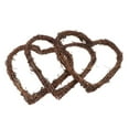 thumbnail image 3 of de De De 3 Piezas - Juegos De Manualidades De De Seca Natural Rama De De Ratán Decoraci 20 centímetros perfecl corona de ratán de corazón de amor, 3 of 7