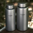 thumbnail image 5 of 1l Titanium Water Bottle Outdoor Camping Leakproof Tea Coffee Drinking Mug, 5 of 5