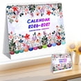 thumbnail image 2 of Getwin Home Calendar,Calendar for 2026to 2027,1 Pcs Small Desk Calendar 2026 2027 Standing Desk Calendars 2026 Stand Up Calendars From Jan 2026to 2027 Desktop Calendar Planner for Home School, 2 of 6
