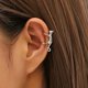 thumbnail image 4 of Stylish Cat Statement Earrings Ear Cuff Earrings Unique Ear Adornments Ear Cuffs Cat Ear Clip Gift for Woman Girls, 4 of 4