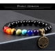 thumbnail image 2 of Pulsera 7 Piedras Naturales - Hecha a Mano - Joyas para Hombres y Mujeres - Pulsera de Piedras Naturales - Piedras de 8mm - Todas Las Piedras de Nuestras Pulseras Son Naturales, 2 of 5