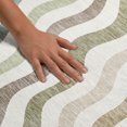 thumbnail image 3 of Addison Rugs Mayfield Premium Machine Washable Transitional Abstract Ivory Rectangle Rug, 5' x 7'6", 3 of 9