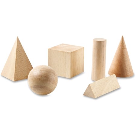 UPC 765023000597 product image for Learning Resources Wooden Geometric Shapes Set | upcitemdb.com