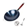 thumbnail image 3 of DOLITY Nonstick Wok Cooking Wok Boiling Universal Cookware Nonstick Coating Wok Pan 32cm, 3 of 9