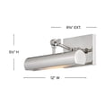 thumbnail image 5 of 43010PN Hinkley Lighting Stokes - 10W 1 LED Small Adjustable Accent Light-5.5 Inch Tall and 12 Inch Wide, 5 of 9