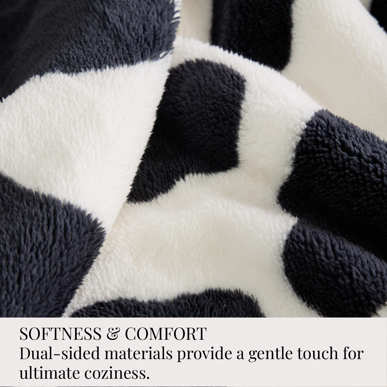 U by Bedsure Soft Cow Print Blanket for Couch, Animal Decor Sherpa Throw Blanket, 50"x60"