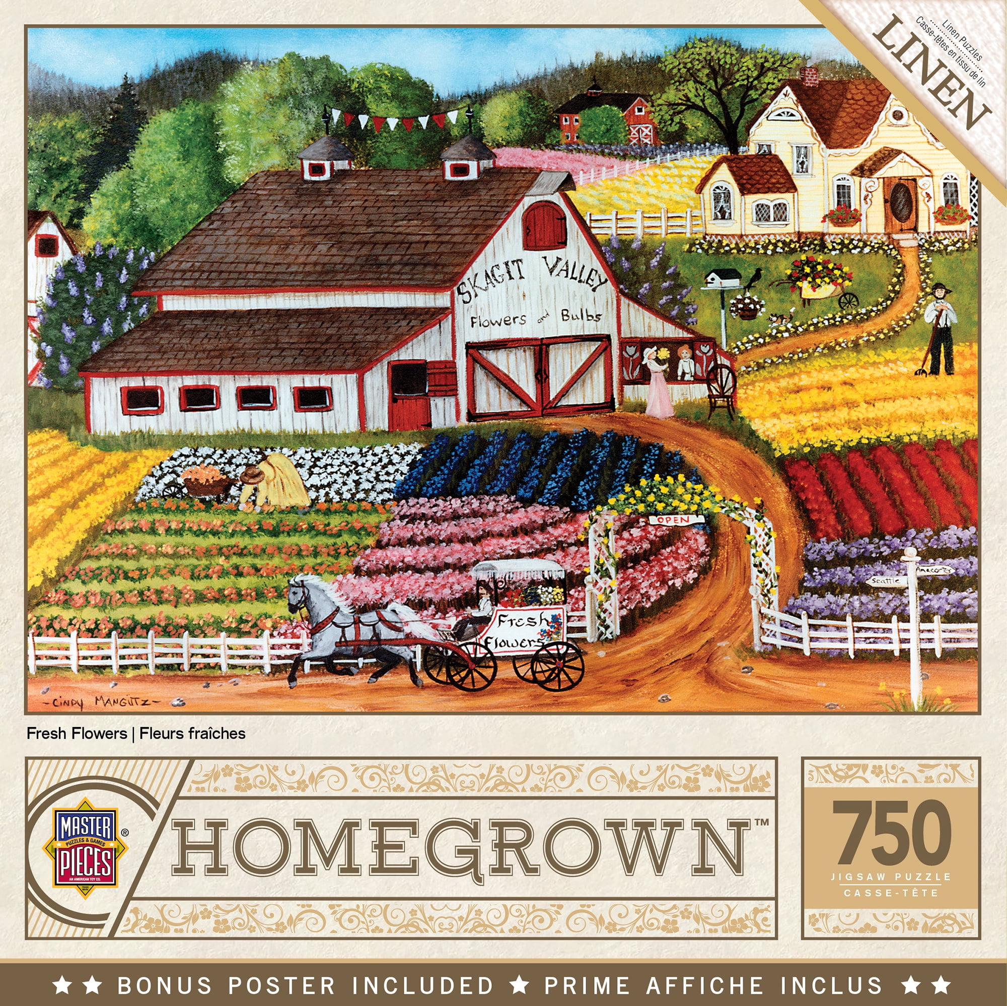 Masterpieces SHOPKEEPERS Henry's General Store 750 piece jigsaw puzzle NIB 