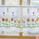thumbnail image 3 of Injueey Cortinas cortas decorativas de encaje con estampados para cualquier pared, estilo rústico americano. Decoración del hogar Como se muestra 230*60cm, 3 of 6