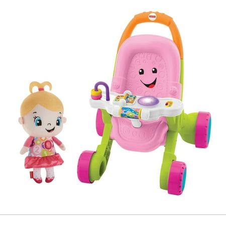 UPC: 0887961667509 | Fisher-Price Laugh & Learn Stroll & Learn Walker Gift Set
