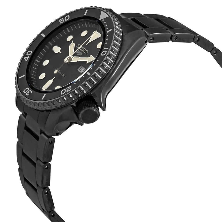 Seiko 5 Sports Men's Watch, Automatic, Black Dial, SRPD65K1
