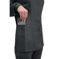 thumbnail image 3 of Cherokee Snap Front Scrub Jackets for Women, Workwear Revolution Soft Stretch WW310, 3 of 9