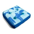 thumbnail image 3 of Big Joe Captain's Caddie No Inflation Needed Pool Float Drink Holder, Paintbrush Blue Double Sided Mesh, Quick Draining Fabric, 2 feet, 3 of 8