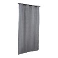 thumbnail image 4 of cortina decorativa poliéster negro/acero 210 x 135 cm, 4 of 5