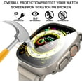 thumbnail image 4 of Funda para Apple Watch Ultra/Ultra 2 49 mm Jintao con Protector de pantalla de vidrio templado HD, 4 of 5