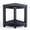 Black, variant on Corner Shower Stool for Shaving Leg, Waterproof Bathroom Shower Bench Seat for Inside Shower, Poly Lumber Plastic Shower Chair Seat, Shower Foot Rest with Adjustable Feet, Non-Slip, Brown