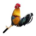 thumbnail image 2 of bedienty Statue d'Animal de Poulet Piquets Acryliques Réalistes pour Décoration de Cour Patio Style B, 2 of 6