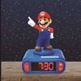 thumbnail image 2 of Reloj despertador Nightlight Lexibook Super Mario RL800NI Rojo/Azul, 2 of 6