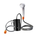 thumbnail image 3 of figatia Portable Outdoor Shower Set Electric Shower Compact with Suction Cup with Hose Camping Shower Pump for Campervan Black with, 3 of 8