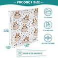 thumbnail image 4 of Three Ring Binder Teacup Corgi 1.5 Inch Round Binder D-Rings for Office Supplies and More, 4 of 10