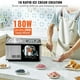 thumbnail image 4 of VEVOR Máquina automática para hacer helados con compresor incorporado, máquina de yogur de frutas sin precongelación de 2 cuartos, máquina para hacer sorbetes eléctrica de acero inoxidable, máquina pa, 4 of 5