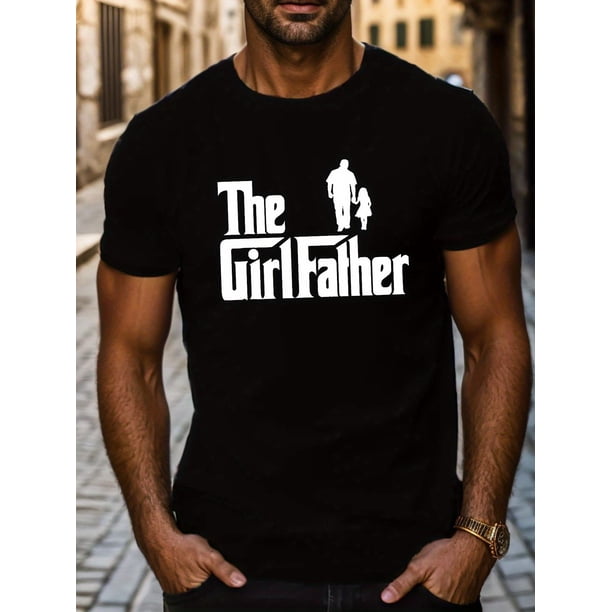 Camiseta con estampado "El Padre de la Niña", para hombre, informal, de manga corta, para verano, para adultos, hombres, mujeres, adolescentes, jóvenes y ocio.