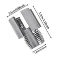 thumbnail image 2 of Integrated Internal & External Pipe Threading Tool, 1/2'' 3/4'' 1'' Dies, Dual-Function Pipe Thread Cutting Tool, Electric Drill Compatible Pvc Pipe Threader Kit for Home Repair, 2 of 8